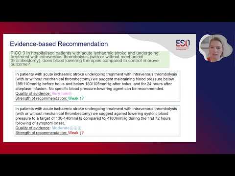 Blood Pressure Management in Acute Ischaemic Stroke and Intracerebral Haemorrhage
