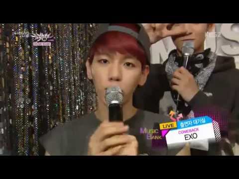 130531 Music Bank - EXO Backstage