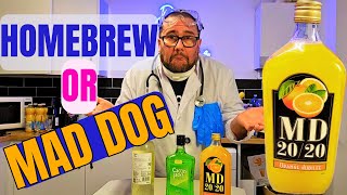 Homebrew versus Mad Dog 20/20 comparison