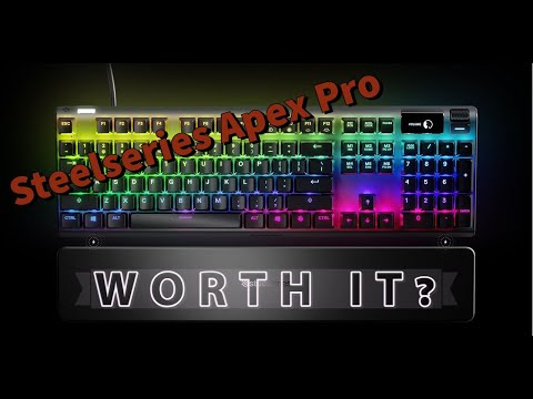 The Steelseries Apex Pro Gaming Keyboard Is The Best Keyboard You Can Buy In 2021!