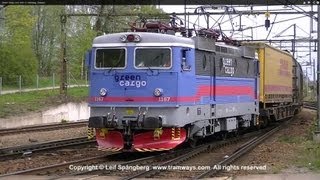 preview picture of video 'Green Cargo Rc4 1167 in Hallsberg, Sweden'