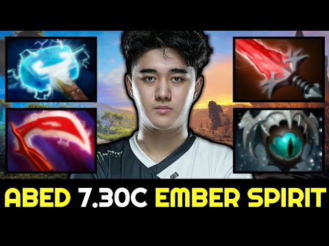 ABED 7.30c Ember Spirit — Skadi Build 20 Kills Outplay Enemies