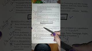 General science and ability math /GSA CSS/CSS GSA notes on important chapters #css2026 #css