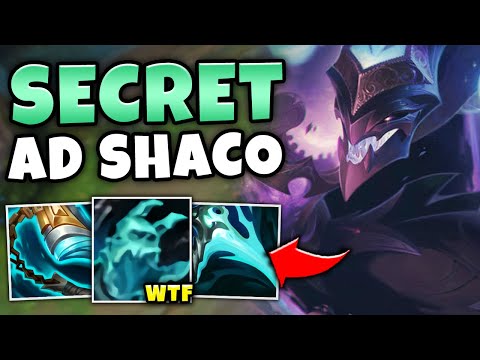 THIS AD SHACO BUILD CAN 1V1 DUEL ANY TOP LANER!! - Pink Ward Shaco