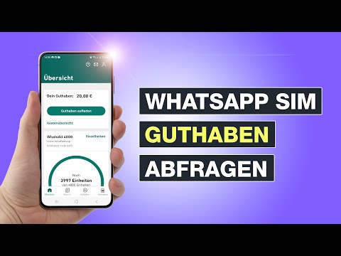WhatsApp SIM Guthaben abfragen: So leicht geht's - Testventure