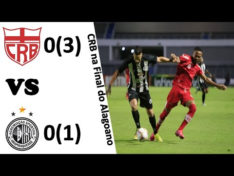 CRB 3 0 X 0 1 ASA DE ARAPIRACA CAMPEONATO ALAGOANO 2020