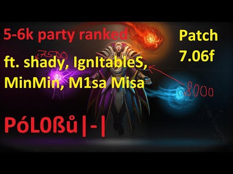 Dota 2 | 5-6k MMR Party ranked with 8k and 7.5k guys | PóL0ßů|-| (Polo) plays Invoker | 3rd October