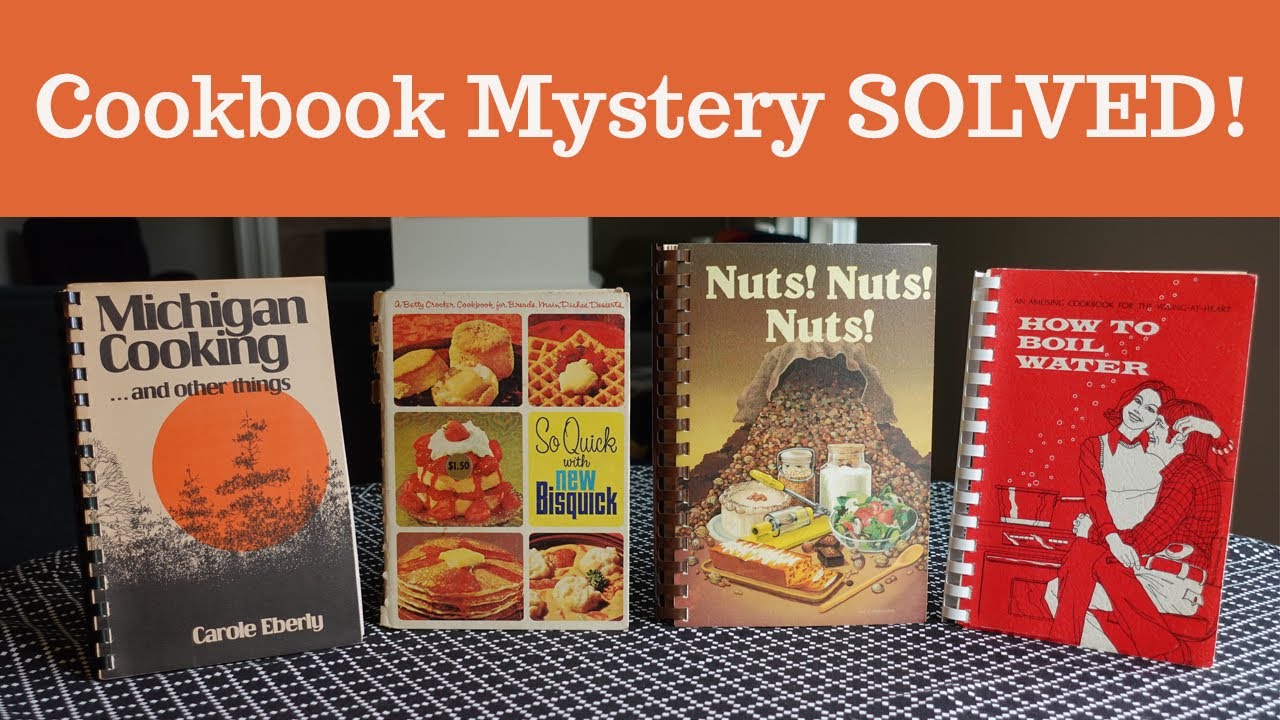 COOKBOOK MYSTERY SOLVED! Vintage Cookbook Review and Recipes