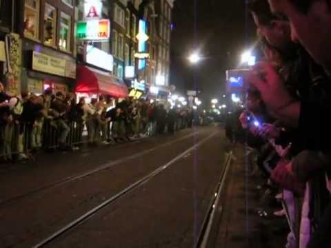 Minardi F1 Burnouts City of Amsterdam