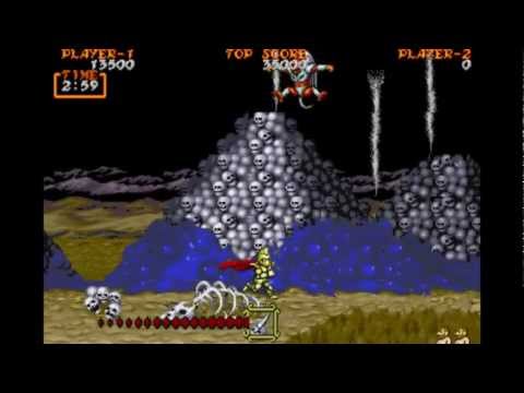 Ghouls'N Ghosts / Daimakaimura - MAME32 - Walkthrough
