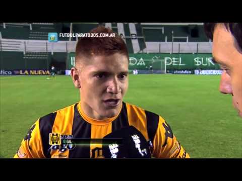 Gil: "Tenemos poco gol". Banfield 3 - Olimpo 0. Fecha 14. Torneo Primera División 2014. FPT