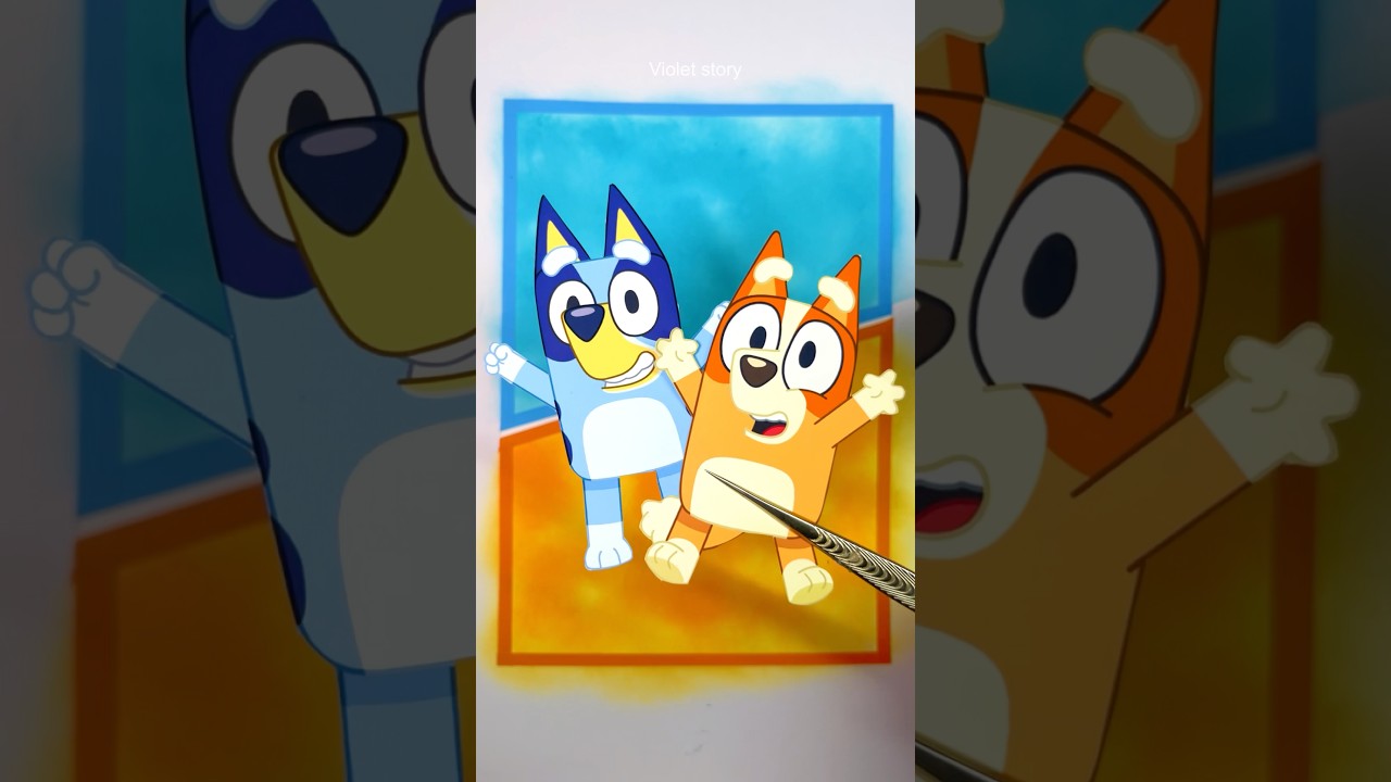 Journaling 다꾸 | Bluey & Bingo 블루이 & 빙고 | Scrapbooking