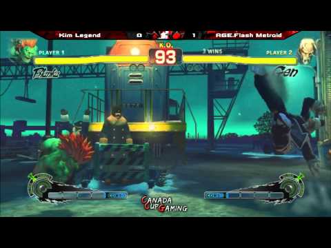 Kim Legend vs Flash Metroid - Canada Cup Gaming 2012 SFIV