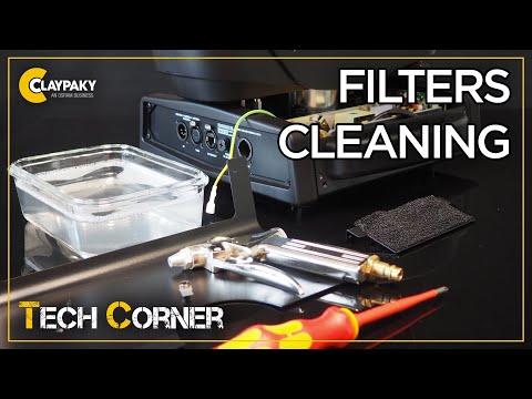 Claypaky Tech Corner - Filters Cleaning