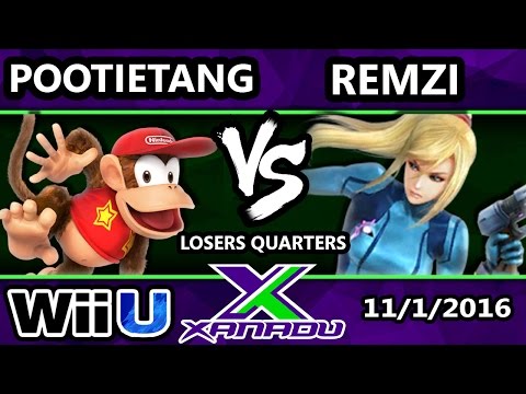 S@X 174 - pootietang (Diddy Kong) Vs. EZG | Remzi (ZSS) - SSB4 Losers Quarters - Smash for Wii U