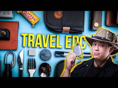 Travel EDC 2023 (Everyday Carry) - What's In My Pockets Ep. 54