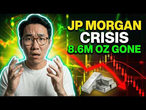 JP MORGAN JUST LOST 8.6M oz — The Silver Crisis Wall Street Won't Show You