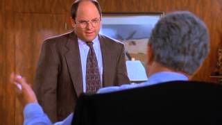 In an effort to get fired from the Yankees, George walks into a meeting wearing Babe Ruth's shirt and messes it up. But when Steinbrenner calls George into this office, he surprisingly praises him for his deed, talking smack about Ruth and revealing he is wearing Lou Gehrig's pants.