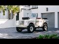 1960s Land Rover Series Restomod A Vintage Sleeper With Modern V8 Power