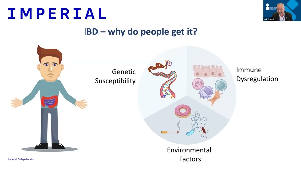 Understanding inflammatory bowel disease and how to treat it - Prof Nick Powell (Part 1 of 2)