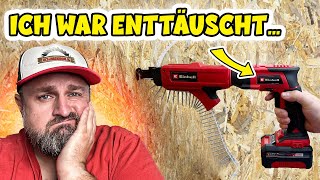 ...denn ich dachte DAMIT geht es SCHNELLER und EINFACHER? Einhell TE-DY 18