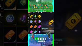 All Characters Bundles || With Gold || Free Fire Max || Root Gamez ||