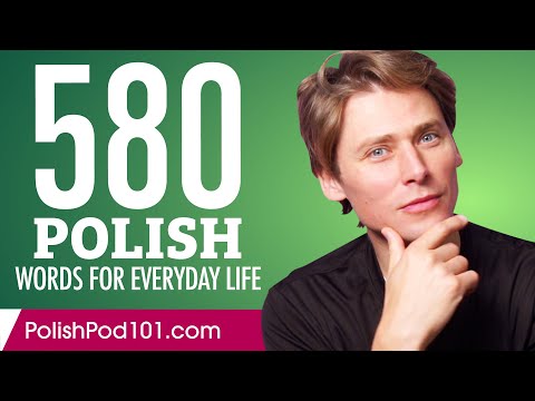 580 Polish Words for Everyday Life - Basic Vocabulary #29