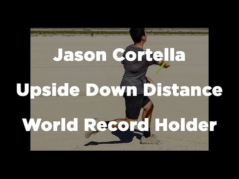 Jason Cortella - Upside Down Distance World Record - YouTube