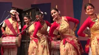 New Assamese 2017Bihu Dance Live performance Folk 