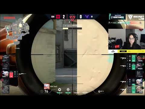 Kyedae reaction on TenZ insane MARSHALL 3K vs V1