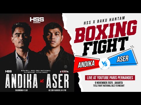 Professional Boxing Match Andika Goldenboy vs Aser Kewas - HSS6
