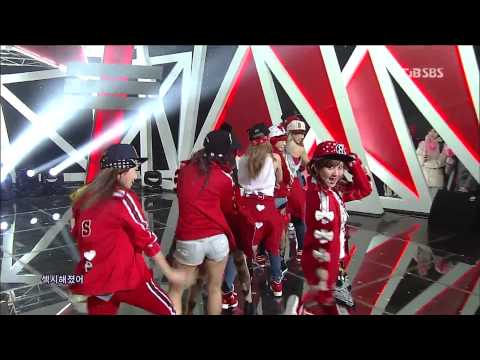 Girls' Generation  - Dancing Queen + I Got A Boy 130106 SBS Inkigayo Comeback Stage