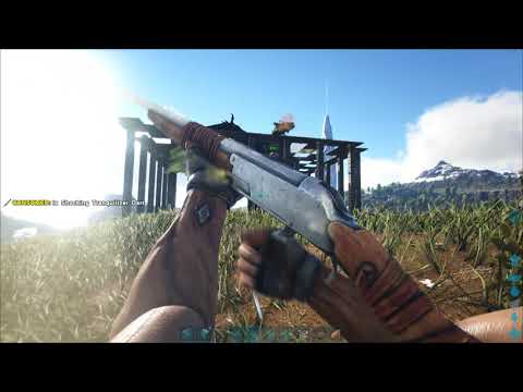 ARK Survival Evolved - Ragnarok - Leveling snow owls and bloodtalker killing wyverns