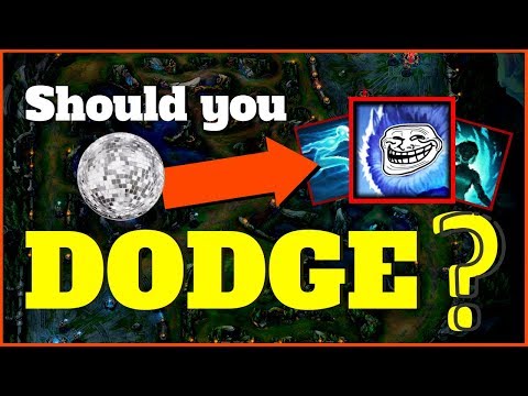 IMPROVE YOUR RANK - Dodging in Champion Select Explained (League of Legends)