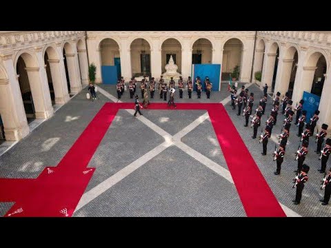 Presidente costituzionale della Repubblica dell'Ecuador in Italia: Palazzo Chigi