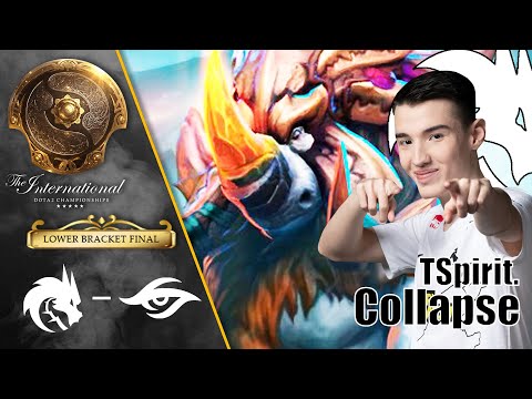 [TI10] SPIRIT vs SECRET | THE REAL MAGNUS GOD - COLLAPSE | TI10 FULL GAME PLAYER'S PERSPECTIVE