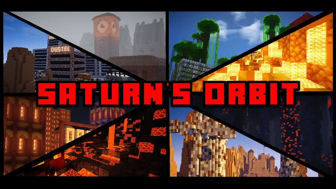 Saturn's Orbit Guide #1 | Minecraft Map