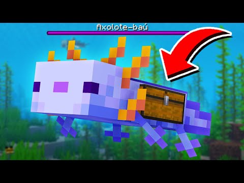 Geleia - minecraft but the MOBS ARE customized CHESTS