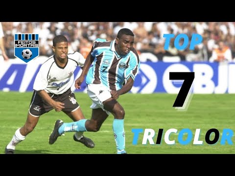 Os 7 MELHORES GOLS de Tinga pelo Grêmio em chegadas à frente | Top Tricolor #20