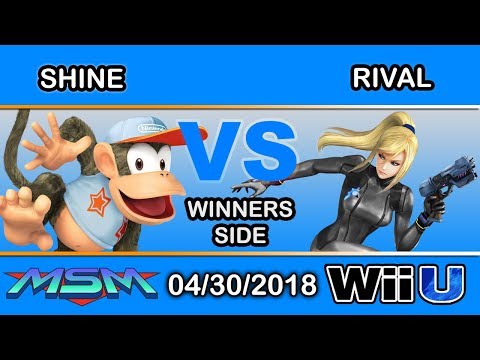 MSM 144 - LH | ShiNe (Diddy Kong) Vs. Rival (Zero Suit Samus) Winners Side - Smash 4