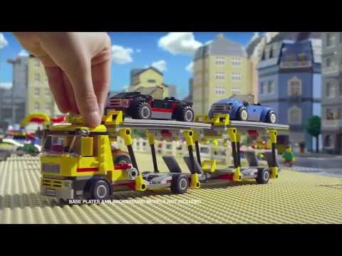 LEGO 60055 Monster Truck & LEGO 60054 Light Repair Truck & LEGO 60053 Race Car &