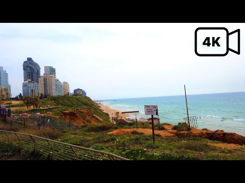 Beach in Netanya, Israel