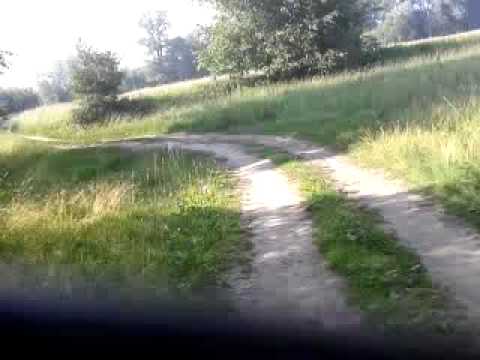 WSK 125 jazda opona kostka