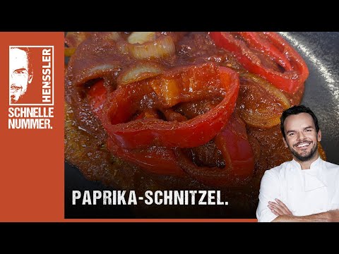 Schnelles Paprika-Schnitzel Rezept von Steffen Henssler