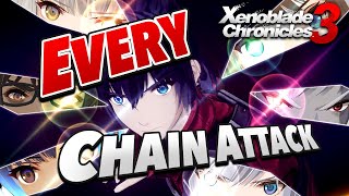 EVERY Chain Attack in Xenoblade Chronicles 3! (All Characters Compilation)
