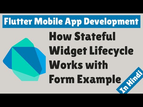 Flutter Mobile App Development How Stateful Widget Lifecycle Works