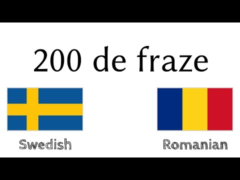 200 de fraze - Suedeză - Română