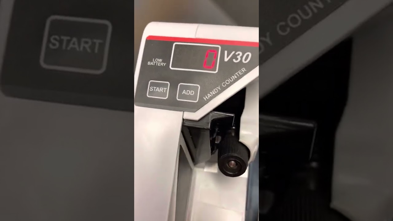 V30 Money Counter E1 Code