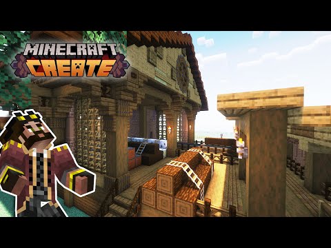 Shocking! I built a LUMBER YARD in Minecraft!