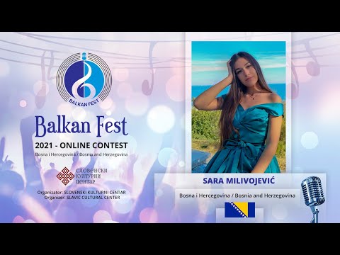BALKAN FEST 2021 - SARA MILIVOJEVIĆ - Suze za kraj (WORLD HITS 15-17)